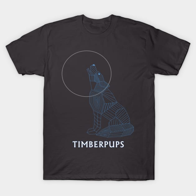 MN Timberpups Design T-Shirt by Timberpups